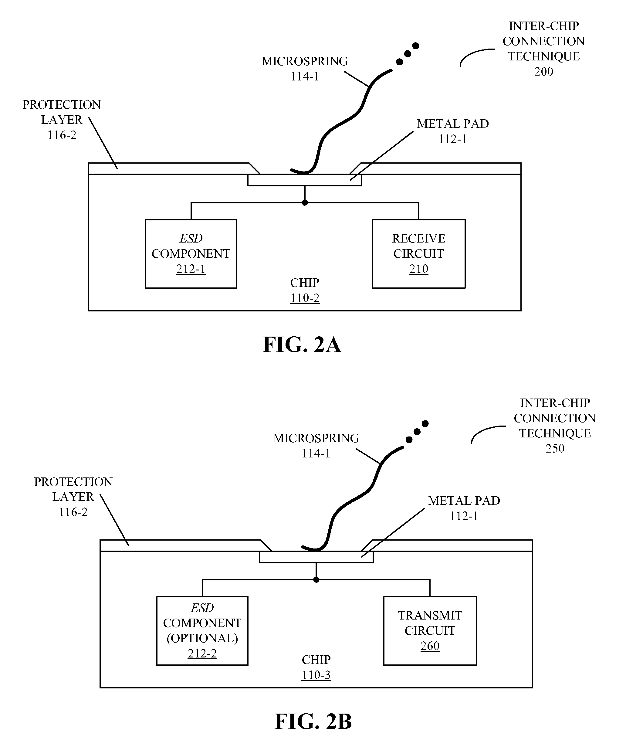 Receive circuit for connectors with variable complex impedance