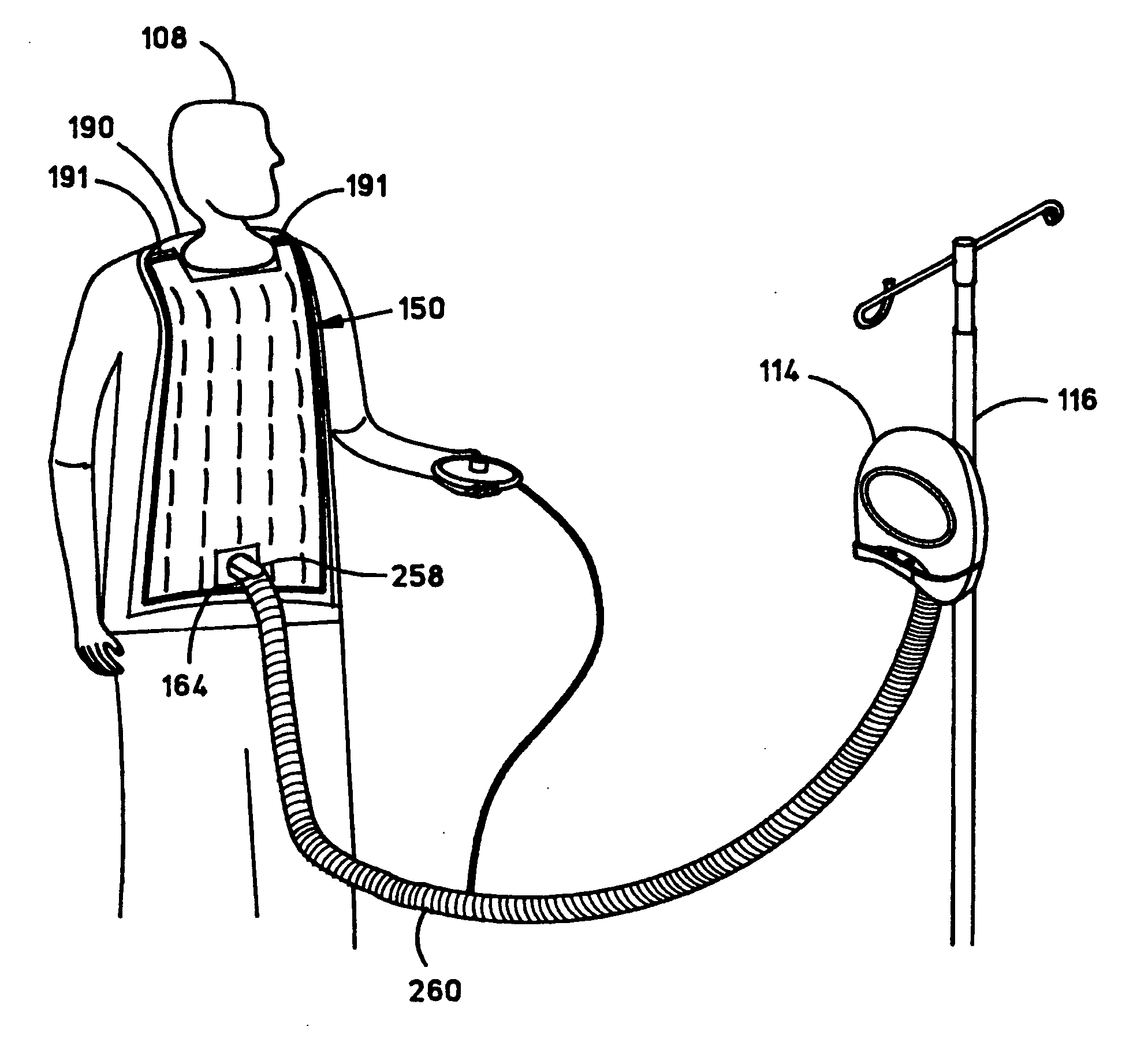 Patient comfort apparatus and system