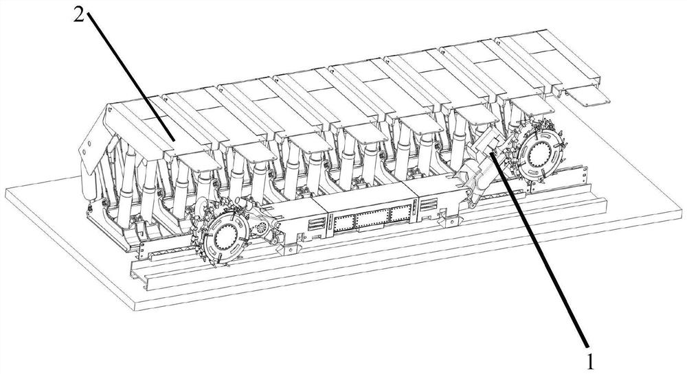 Gas-liquid spraying and dust-falling system for fully mechanized mining face