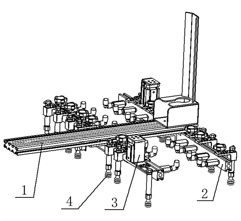 Servo mechanism of full automatic board collecting machine