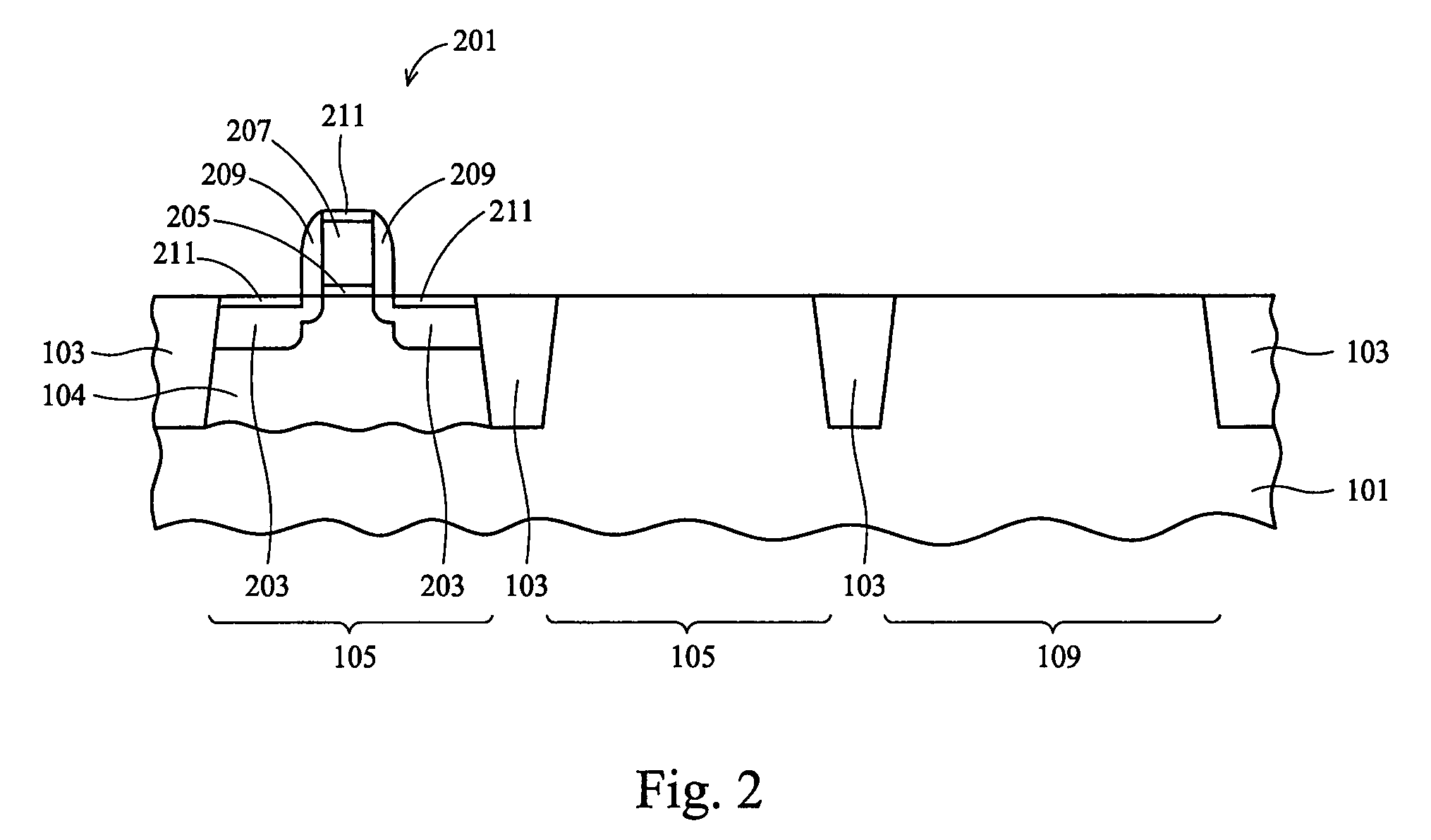 BiCMOS performance enhancement by mechanical uniaxial strain and methods of manufacture