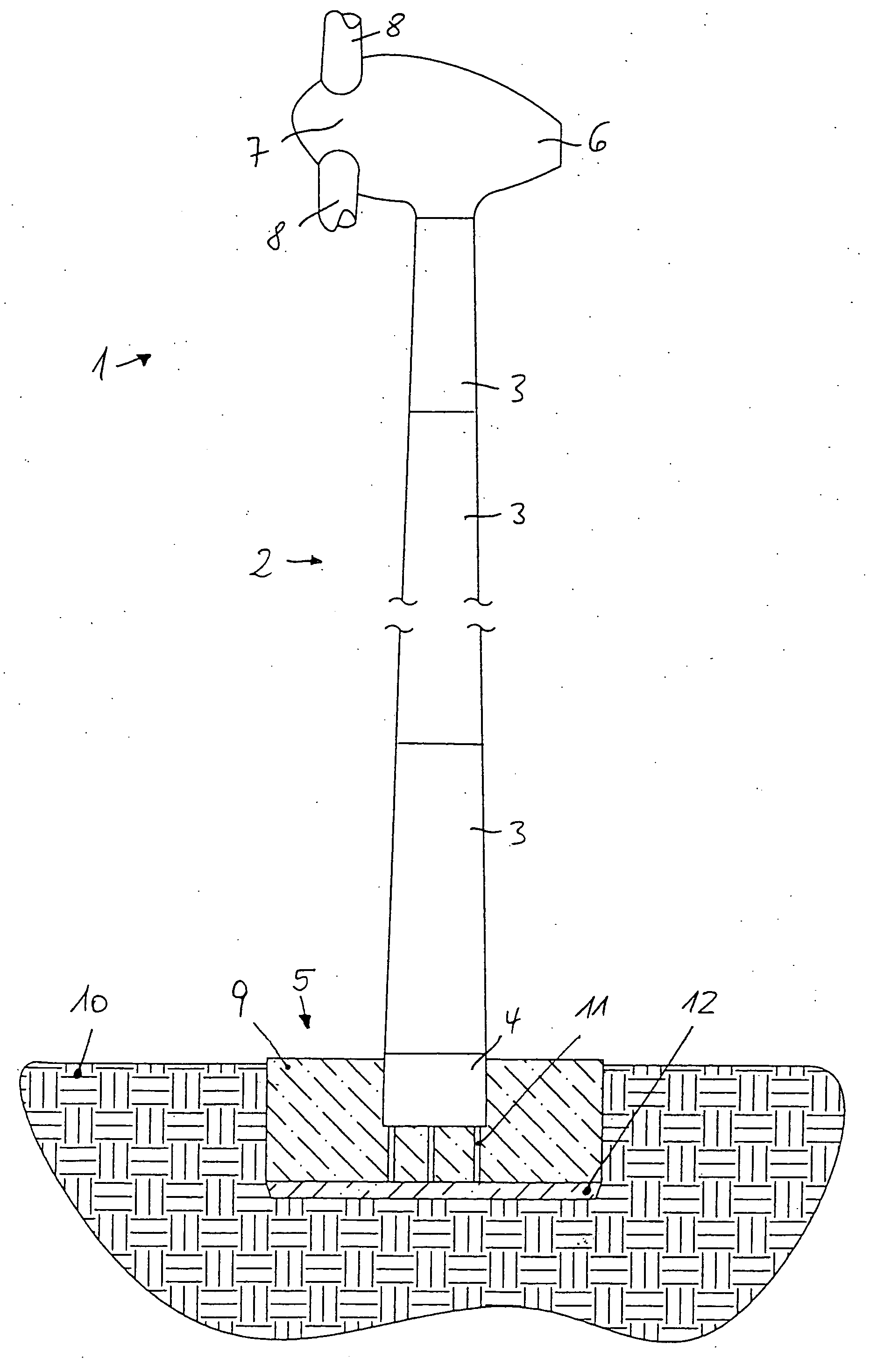 Method for establishing a foundation in particular for a tower of a wind energy plant