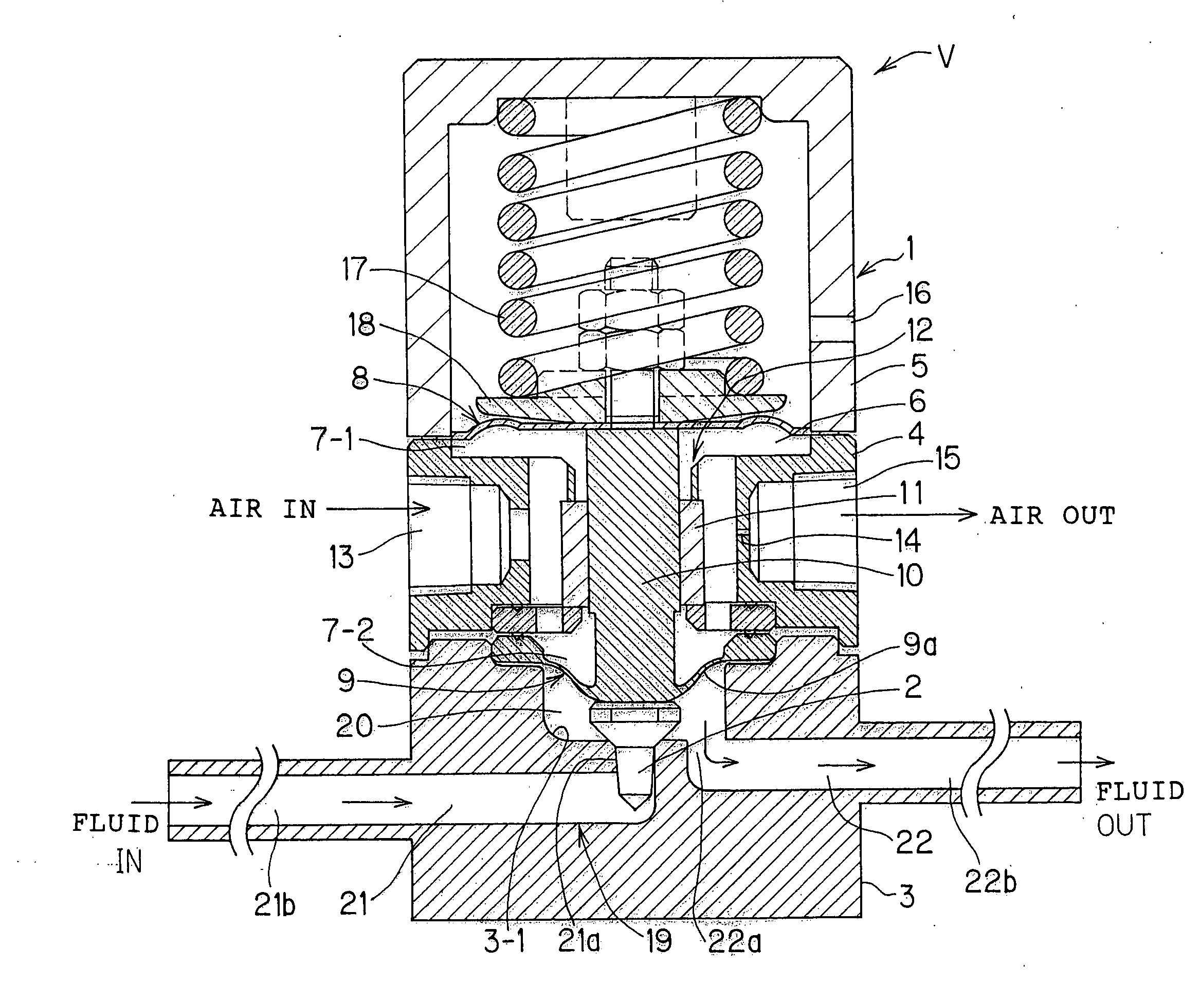 Flow control valve and flow control device