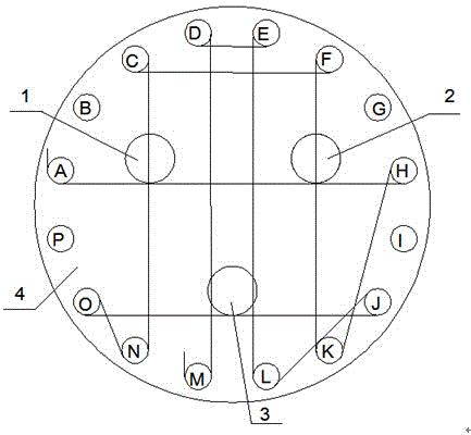 Alignment method for GIS device bus location labeling