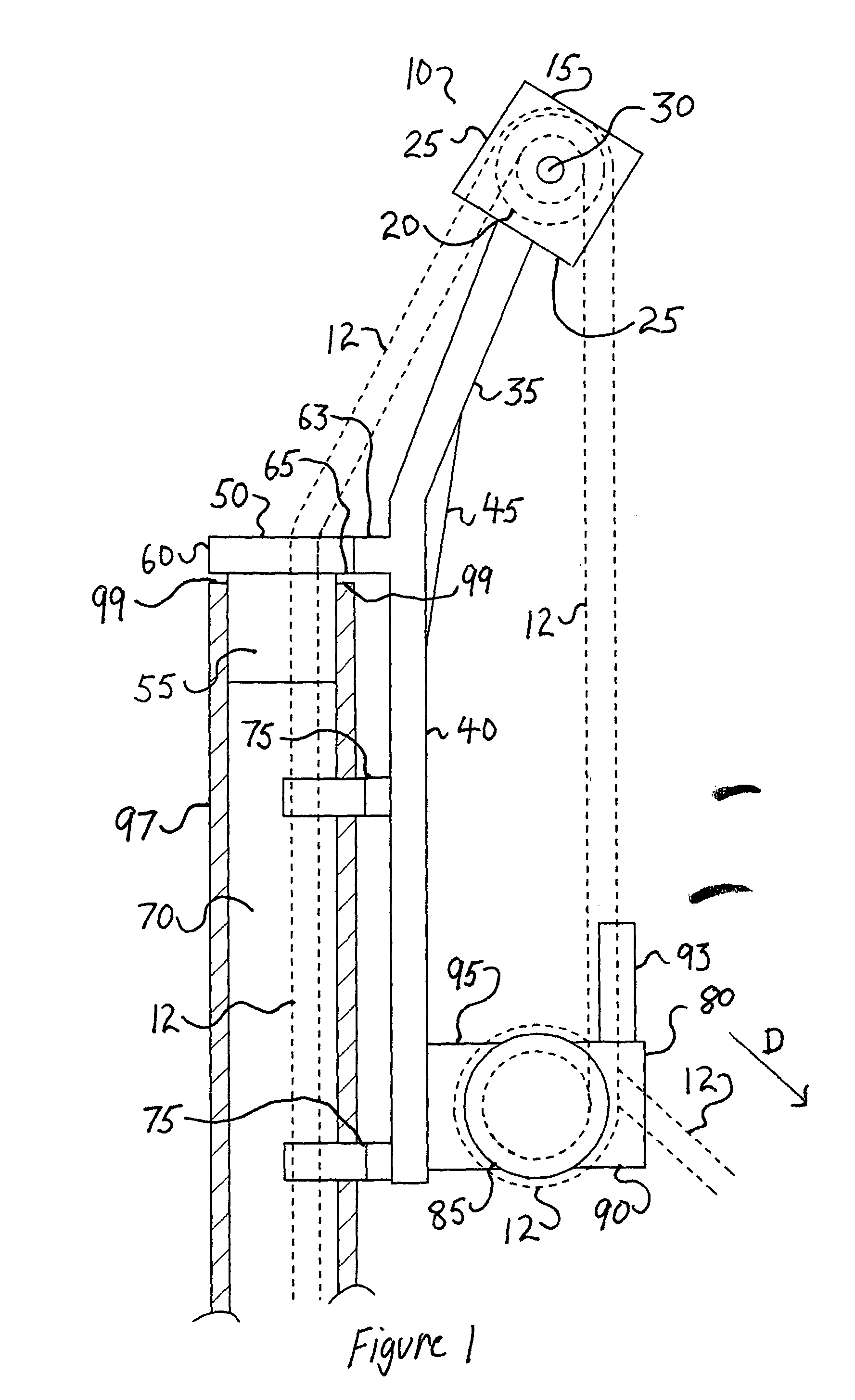 Machine for pulling wire through a conduit