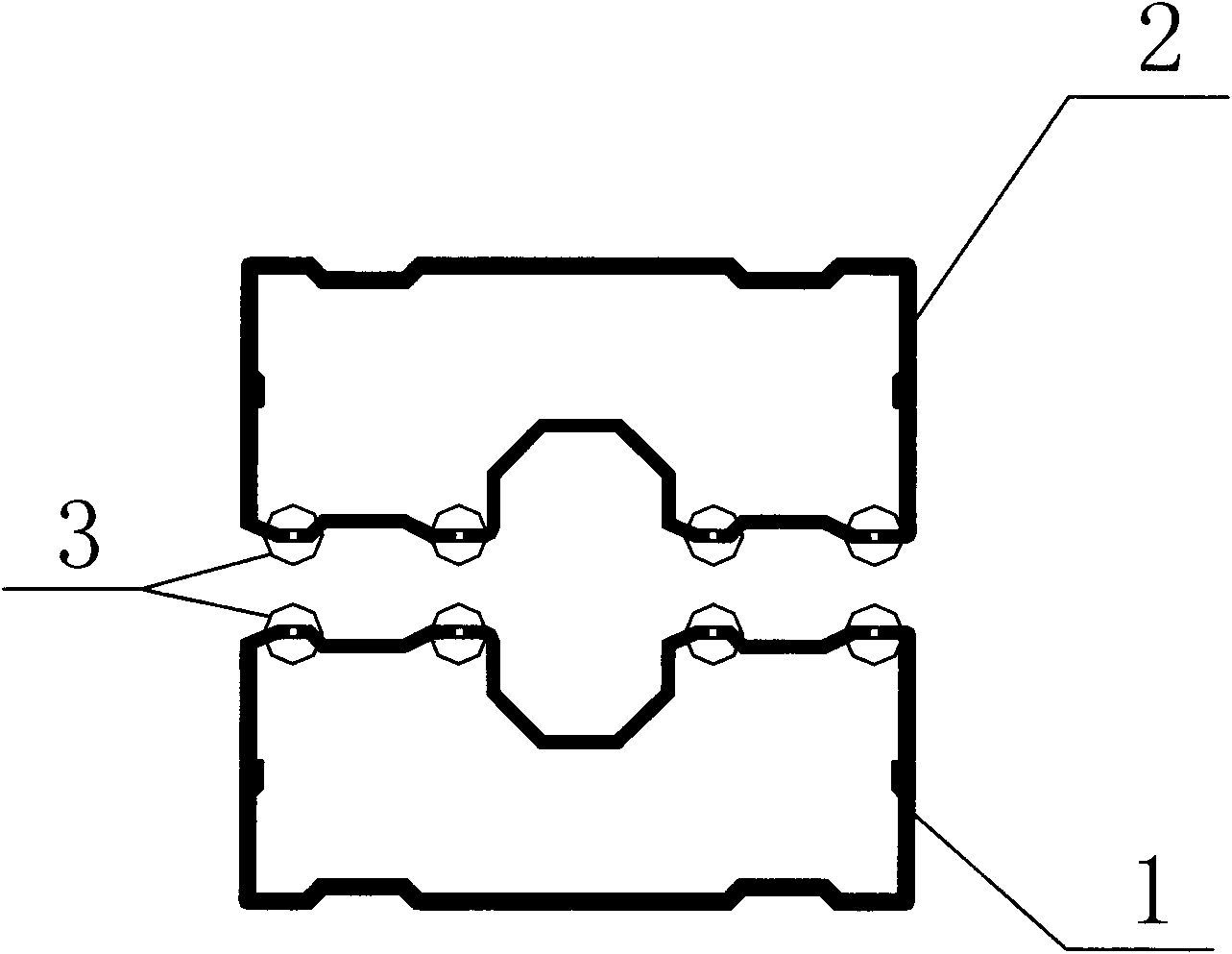 Small film processor drying air duct