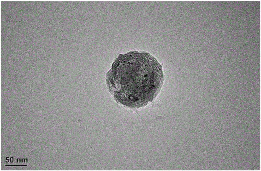 Monodispersed iron-based catalyst for Fischer-Tropsch synthesis as well as preparation method and application thereof