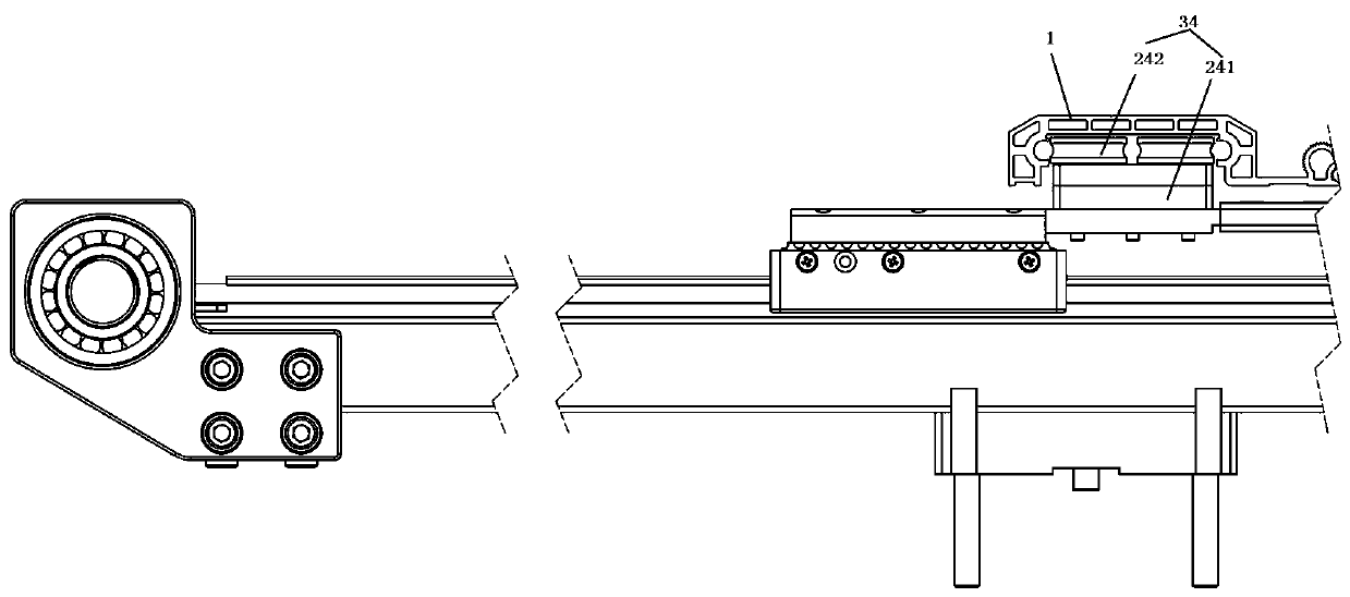 Suspension embroidery frame device of computerized embroidery machine