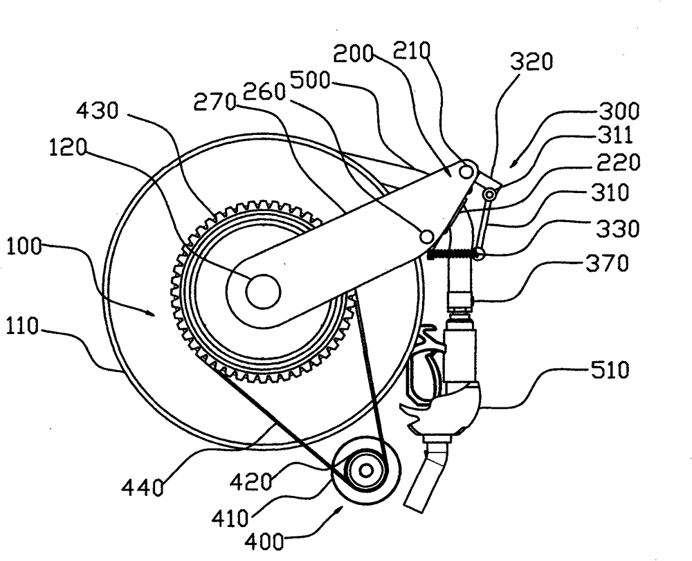 A reel device and refueling truck