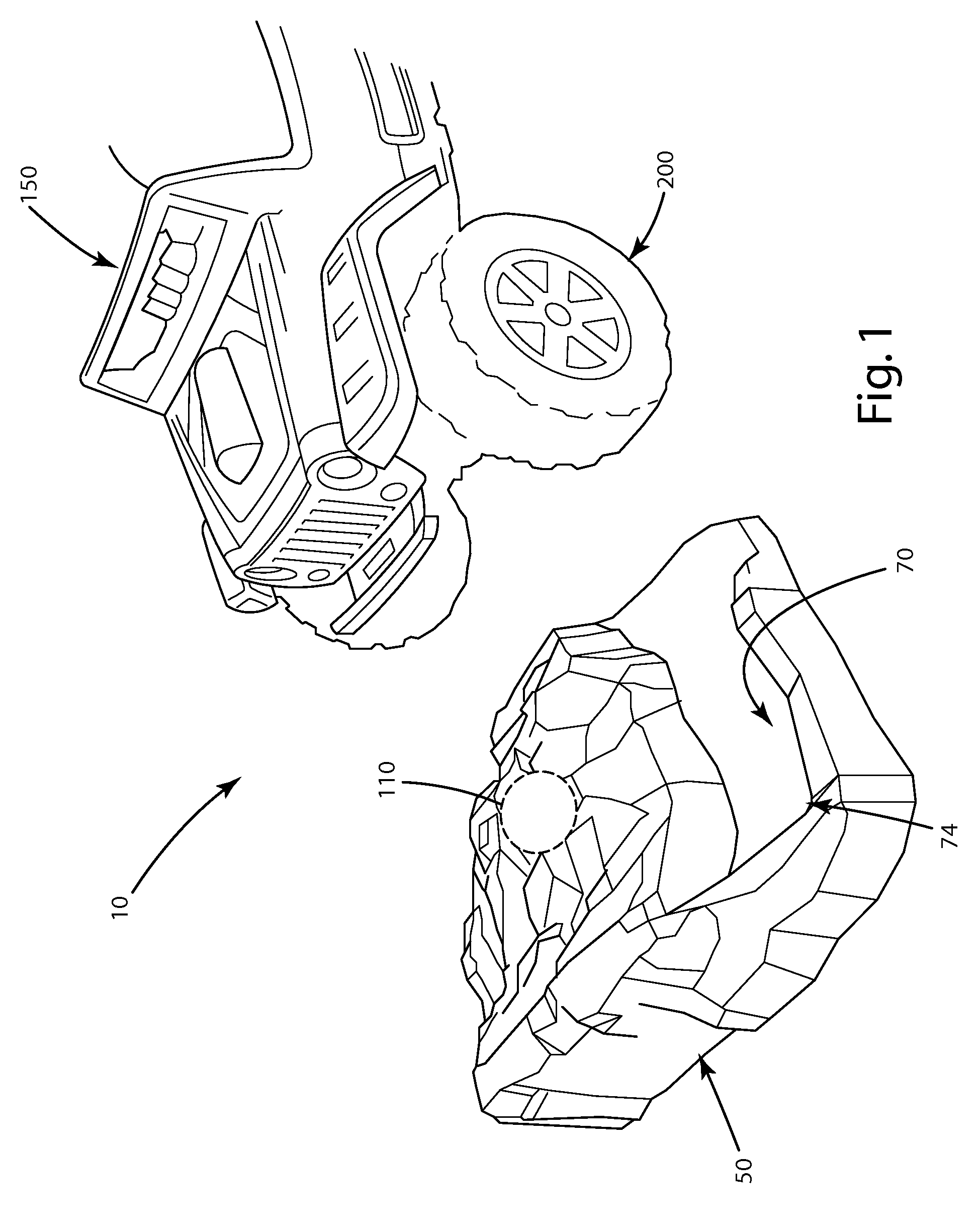 Inductive charging system for electric vehicle