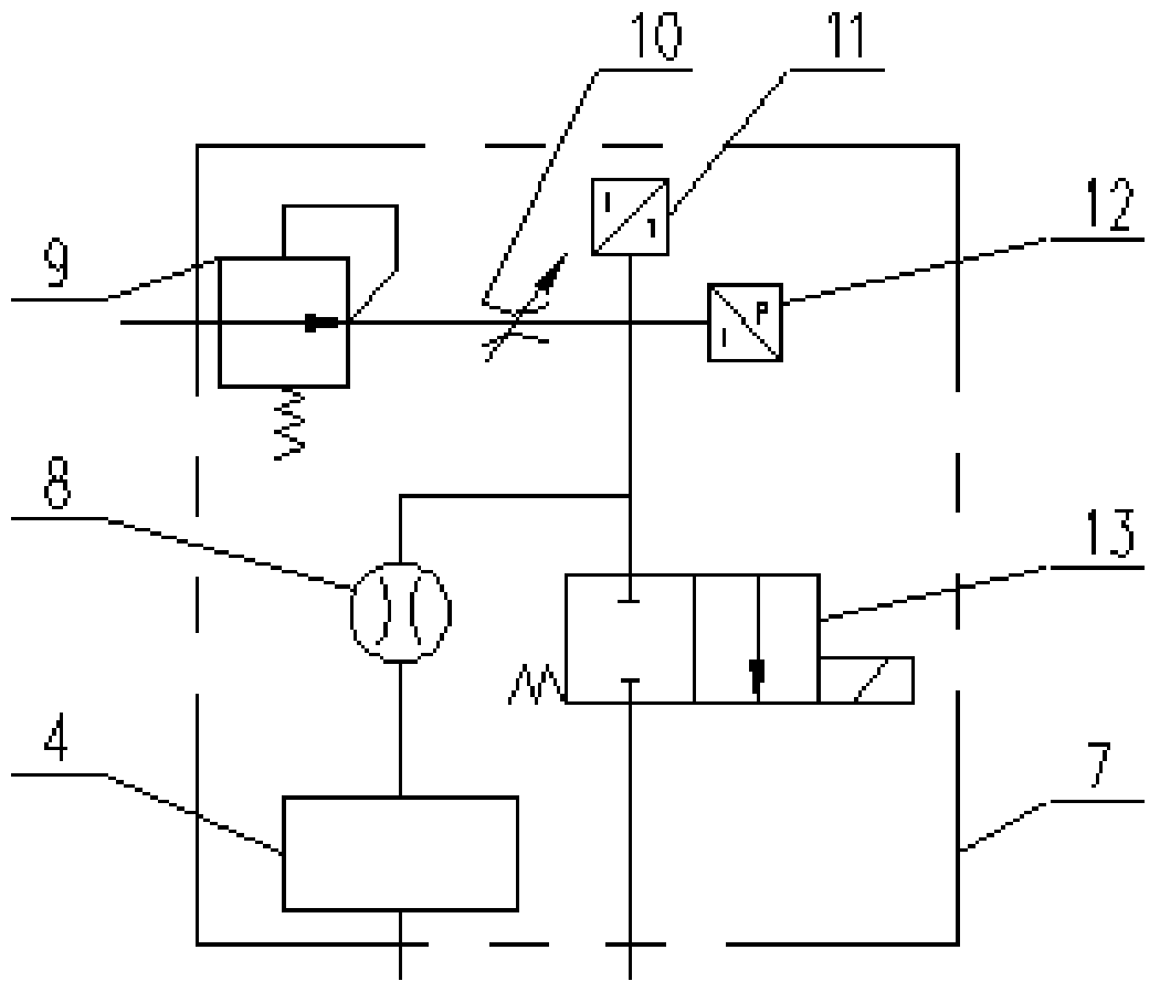 Hydraulic oil online monitoring device and construction machinery