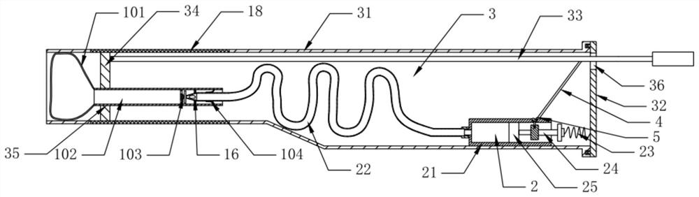 Self-release balloon dilatation uterus stent capable of automatically controlling pressure