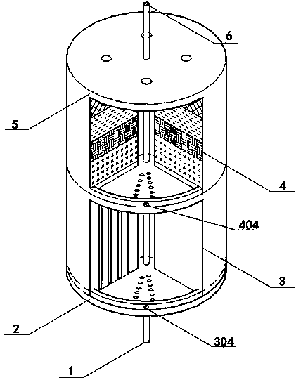 High-purity gas preparation device