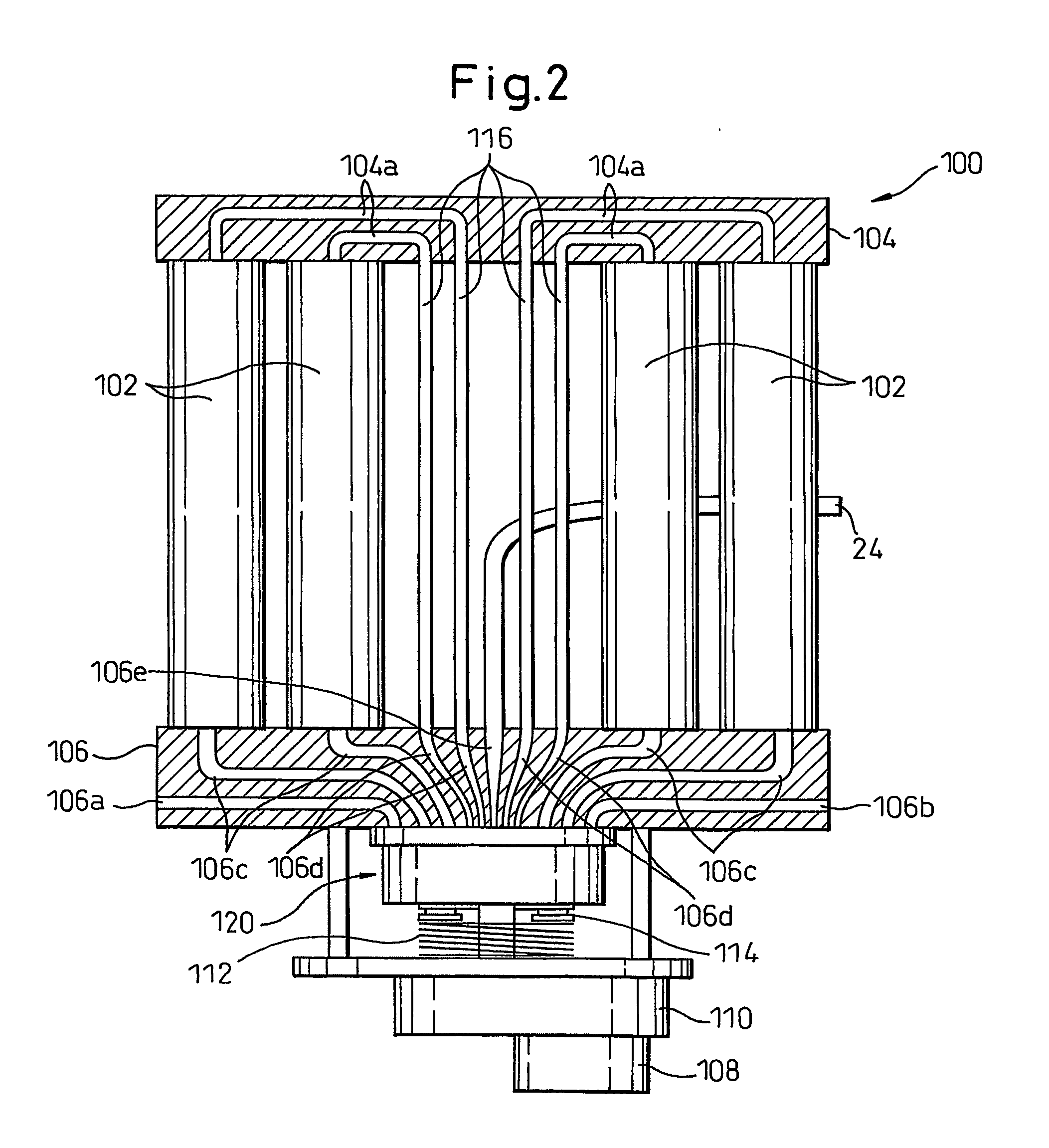 Oxygen concentrating apparatus and rotary valve