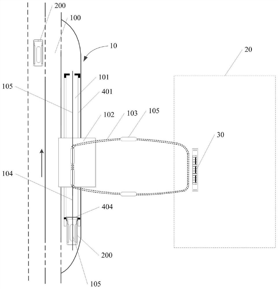 Highway passenger vehicle transfer system based on Internet of Things