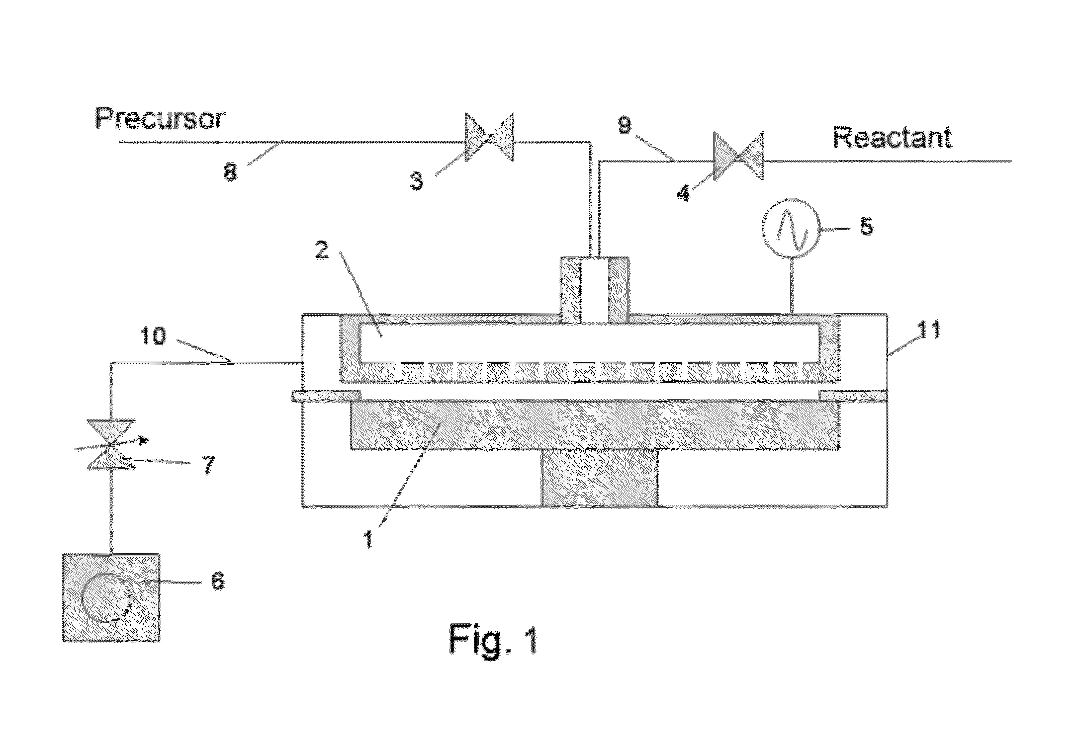 Method of depositing film by atomic layer deposition with pulse-time-modulated plasma