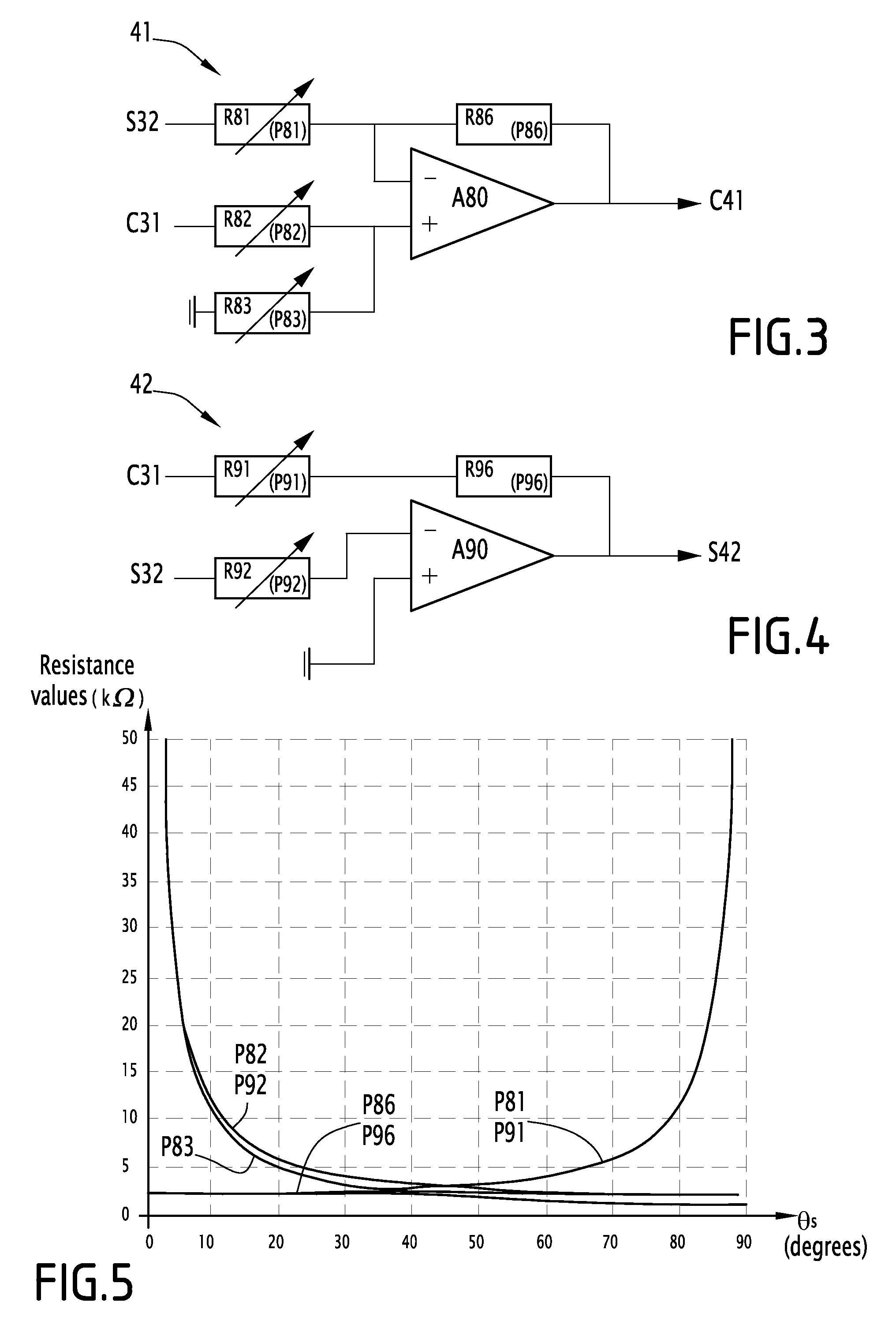 System for delivering at least one shifted analogical output signal