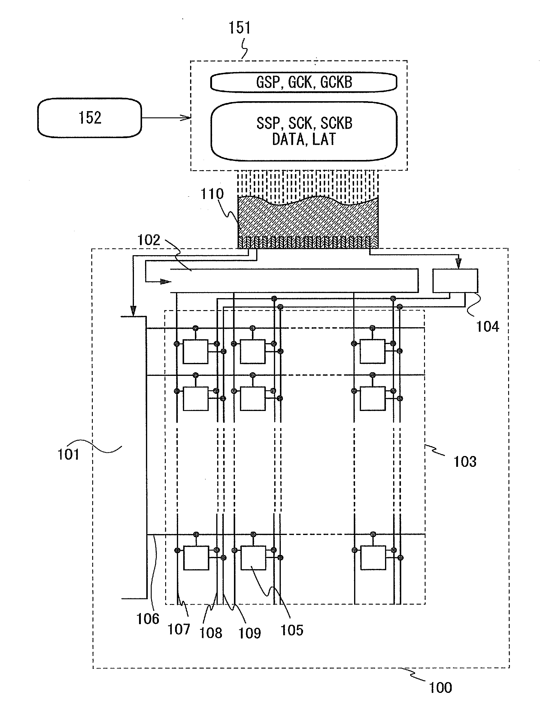 Display device, method for driving the same, and electronic device using the display device and the method