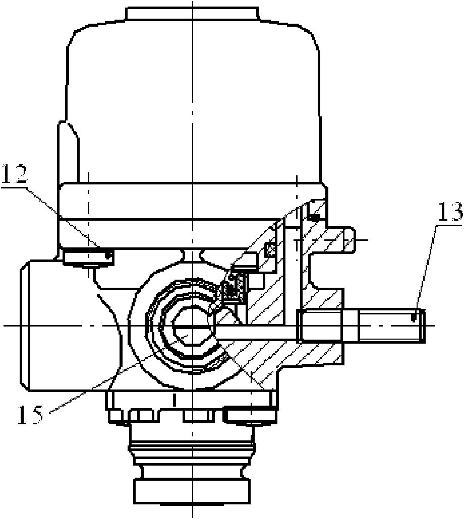 Matching valve of heavy truck braking system