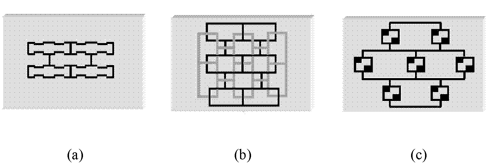 Grid array antenna and its integrated structure