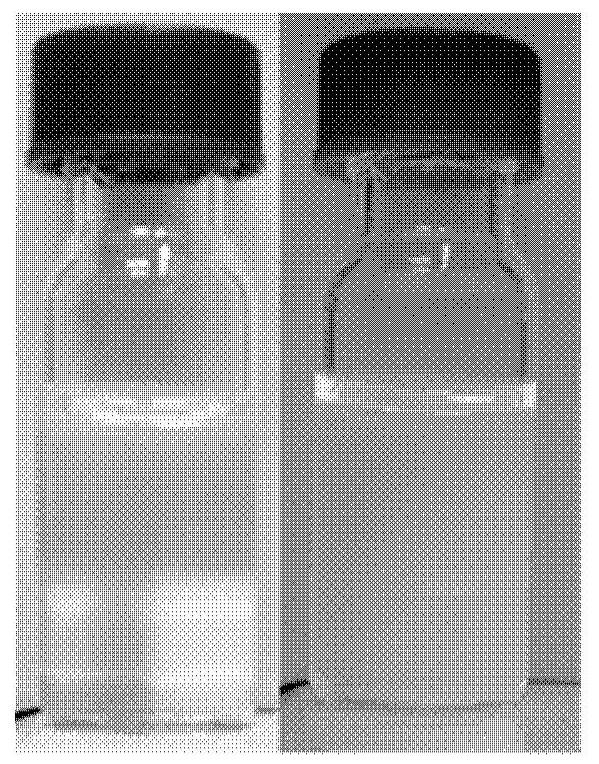 Ultrasonic preparation method of blue-light inorganic bromine-lead-cesium perovskite nanoparticles