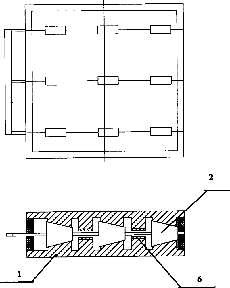 Switch device for electrolytic cell insulation intersection