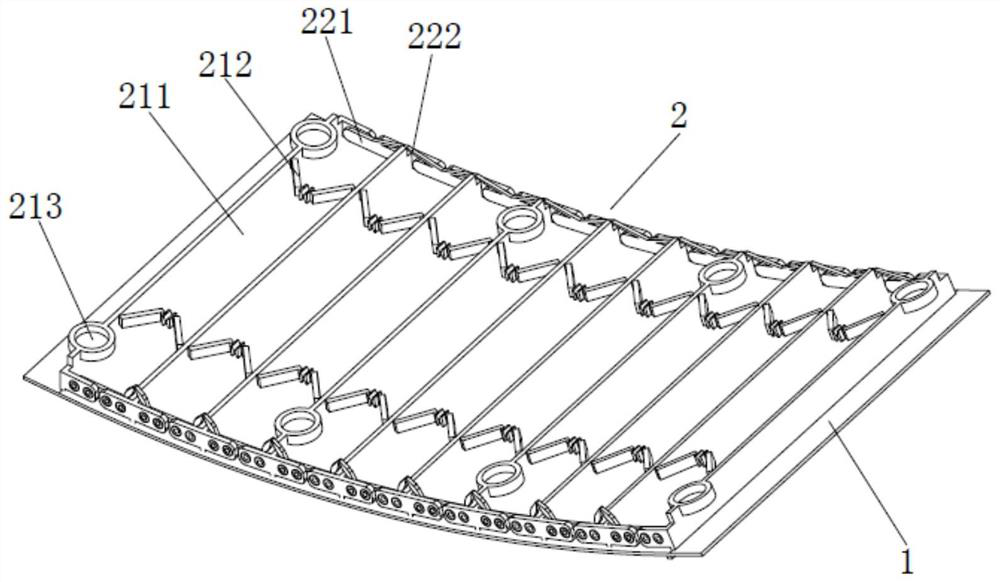 Flexible display module of led display and its assembly process and positioning fixture