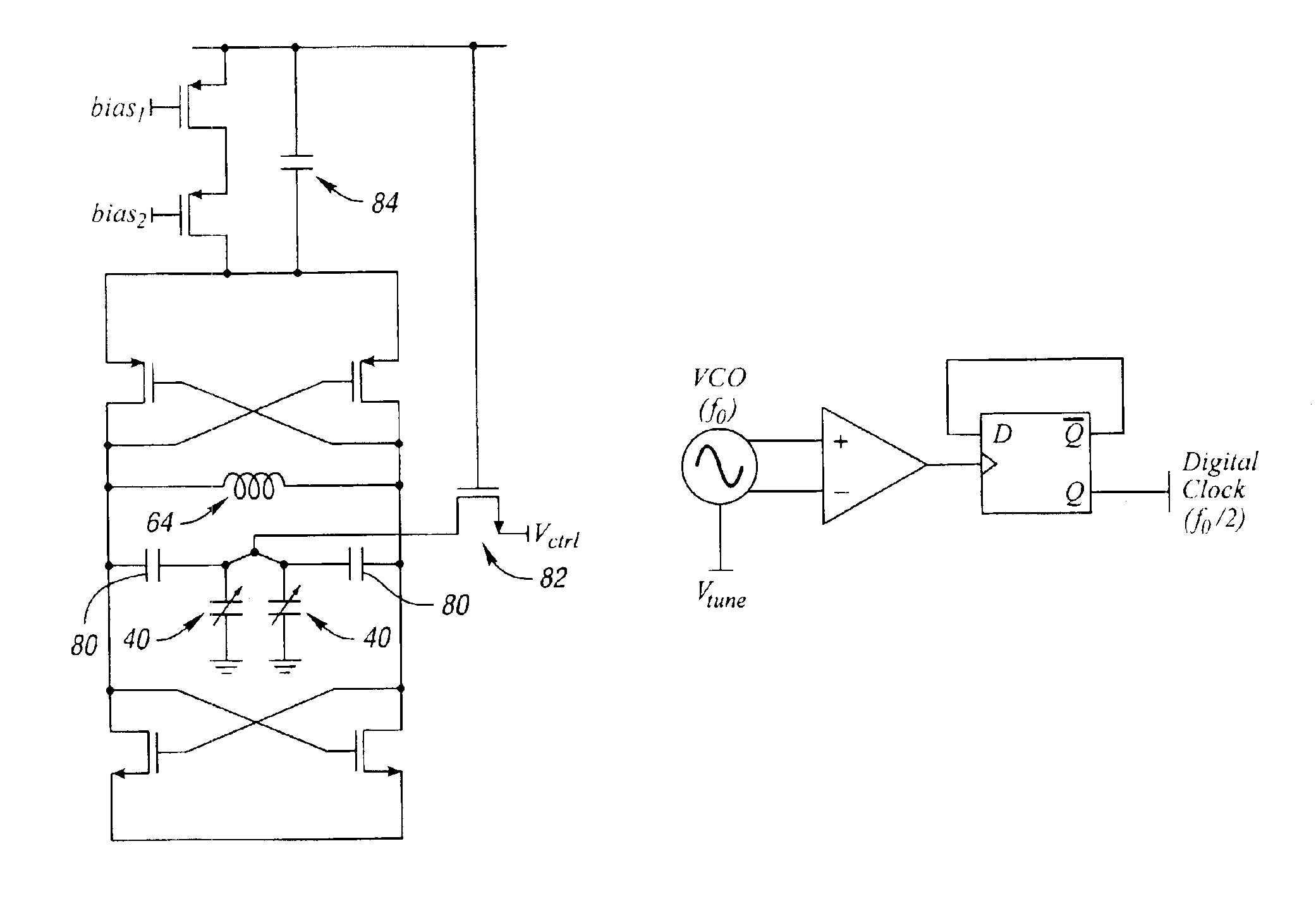 MEMS-based, computer systems, clock generation and oscillator circuits and LC-tank apparatus for use therein