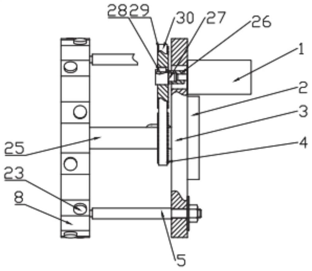 A linear drive device for a surgical robot and the surgical robot