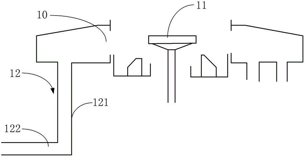 Exhaust pipe automatic cleaning device and glue developing machine