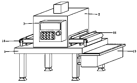 Weld joint welding quality detection device