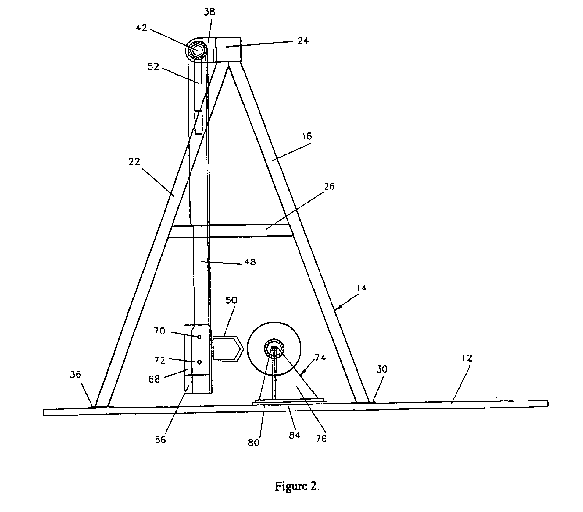 Pendulum impact test rig