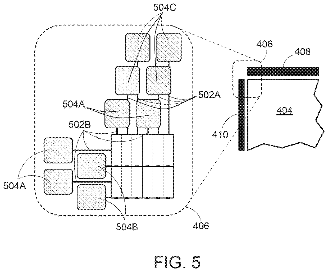 Large area display and method for making same