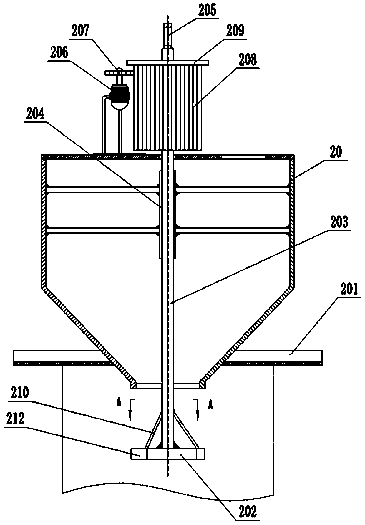 Dumping furnace smelting brown aluminum oxide self-baking electrode and production technology thereof