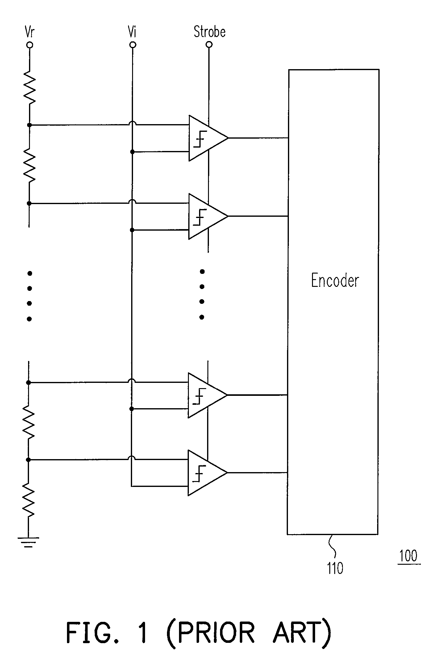 Comparison device and analog-to-digital converter