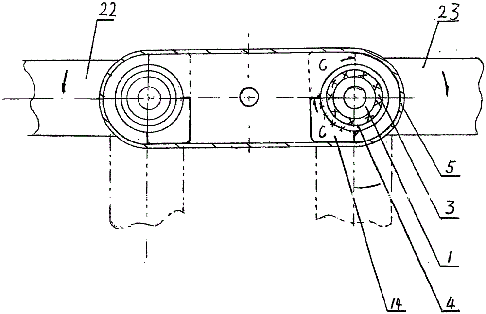 Double-shaft self-locking folding device