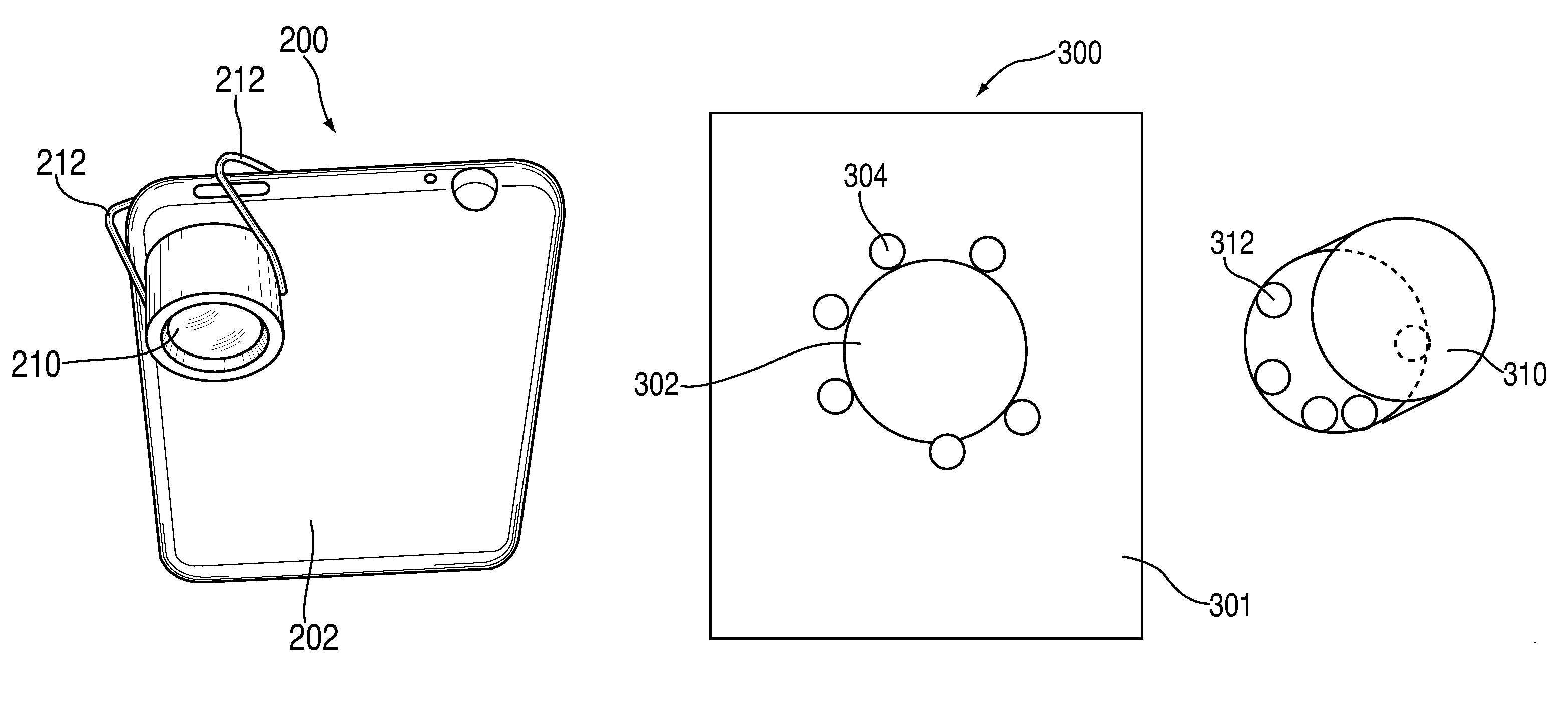Magnet array for coupling and aligning an accessory to an electronic device