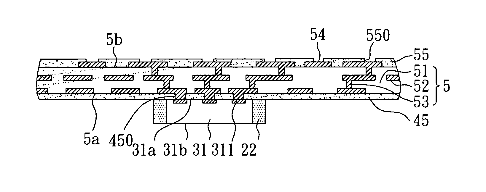 Package structure in which coreless substrate has direct electrical connections to semiconductor chip and manufacturing method thereof