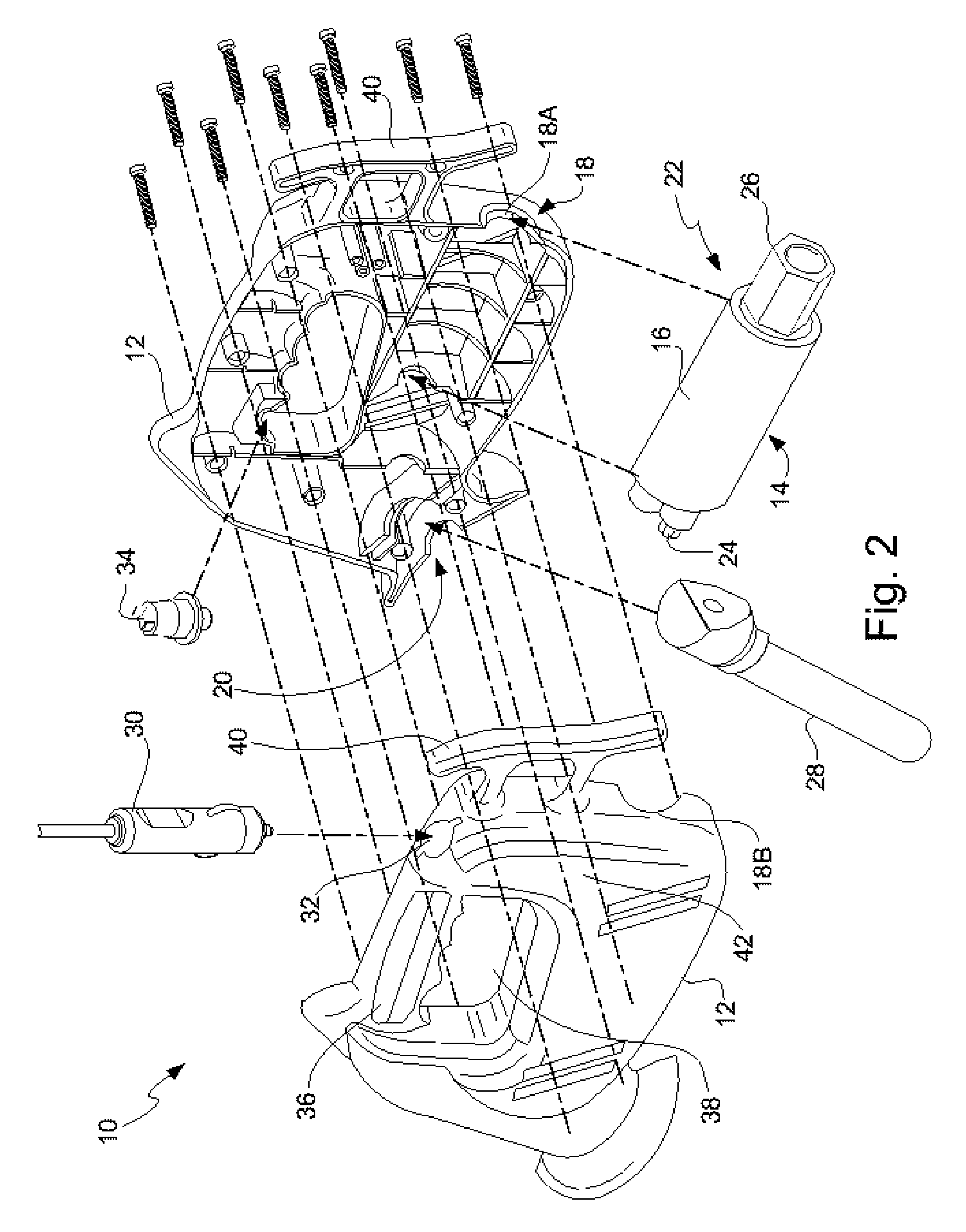 Portable device for transferring fluids