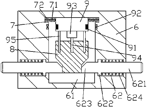 A high-efficiency steam box mechanism