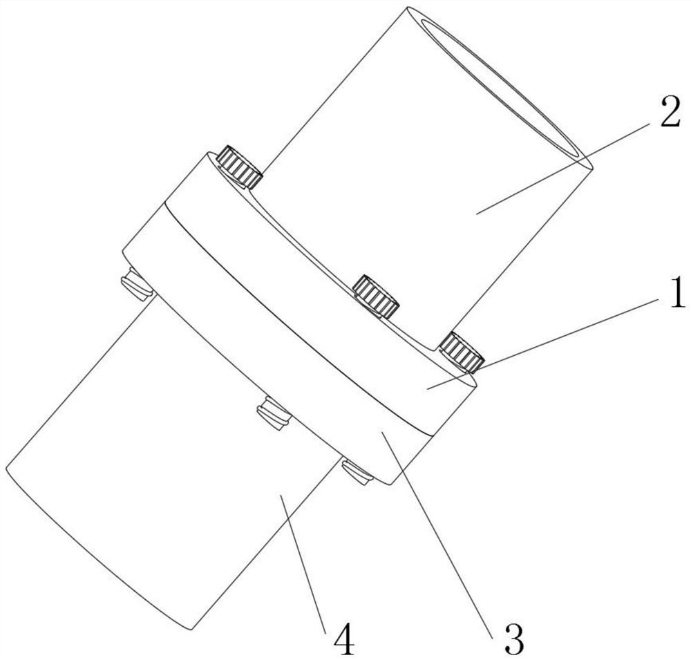 Water diversion device for hydraulic engineering construction based on ecological protection technology