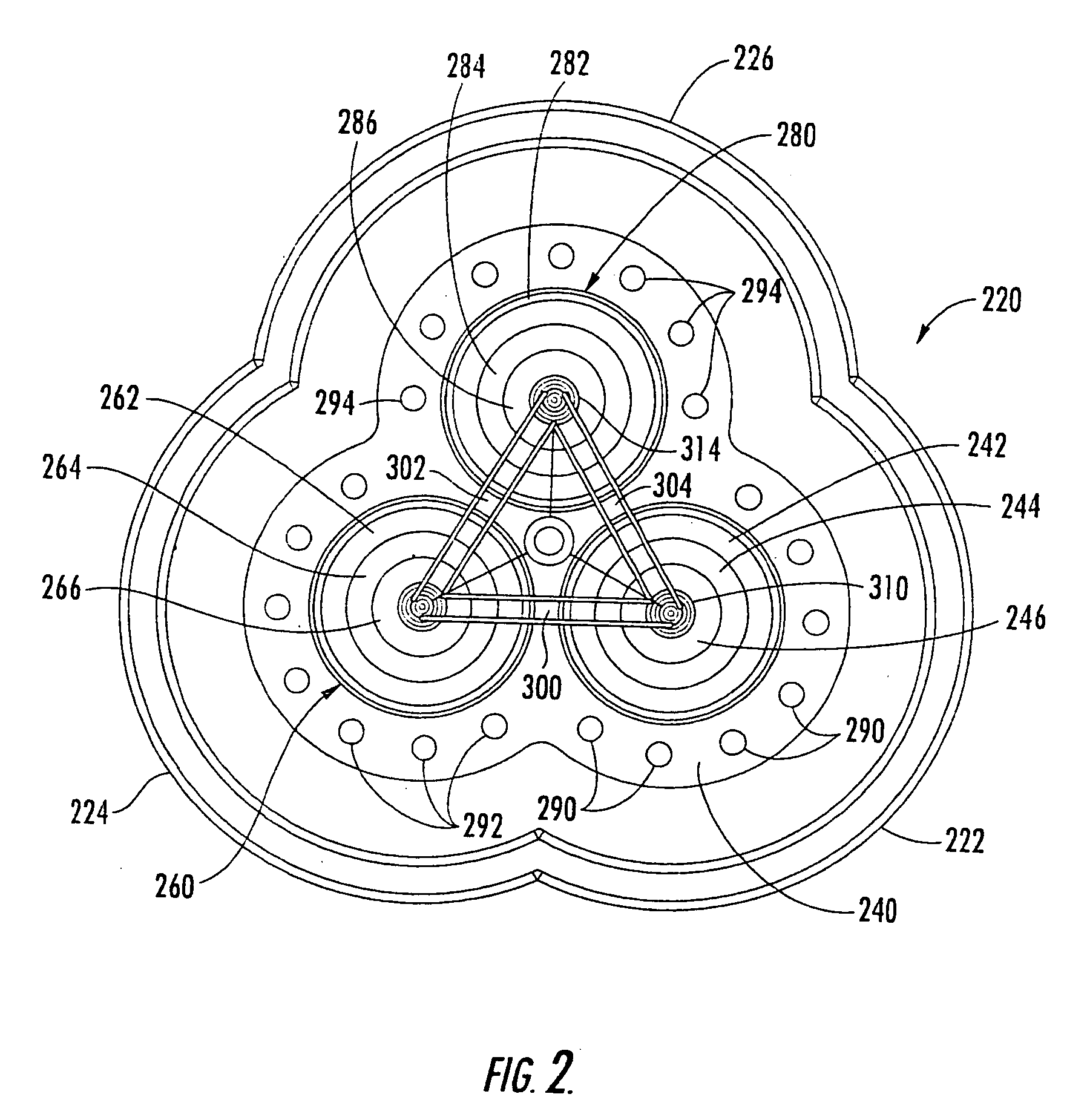 Gaming device with multiple spinning wheels and method