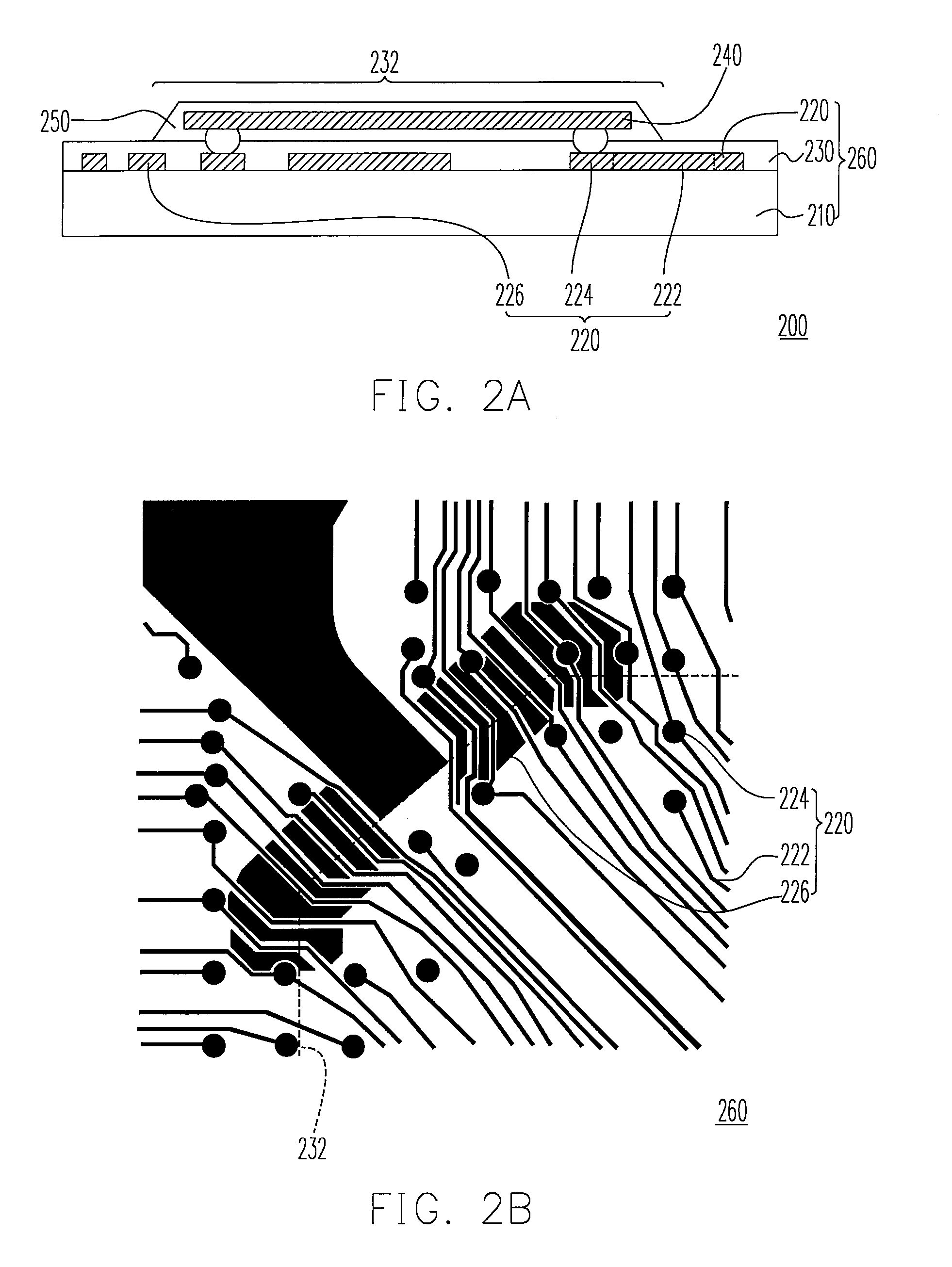 Chip package structure and circuit board thereof