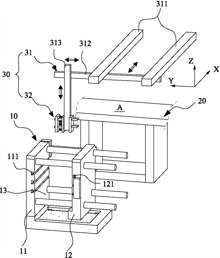 Automatic die filling fixture for IMD sheet material