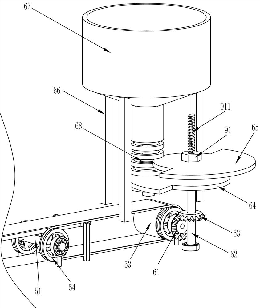 A kind of almond automatic shell breaking machine