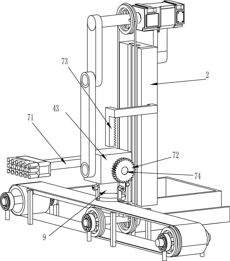 A kind of almond automatic shell breaking machine