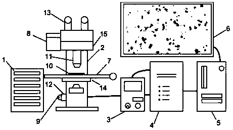 Cytological intelligent auxiliary reading method and system for cervical fluid-based slide