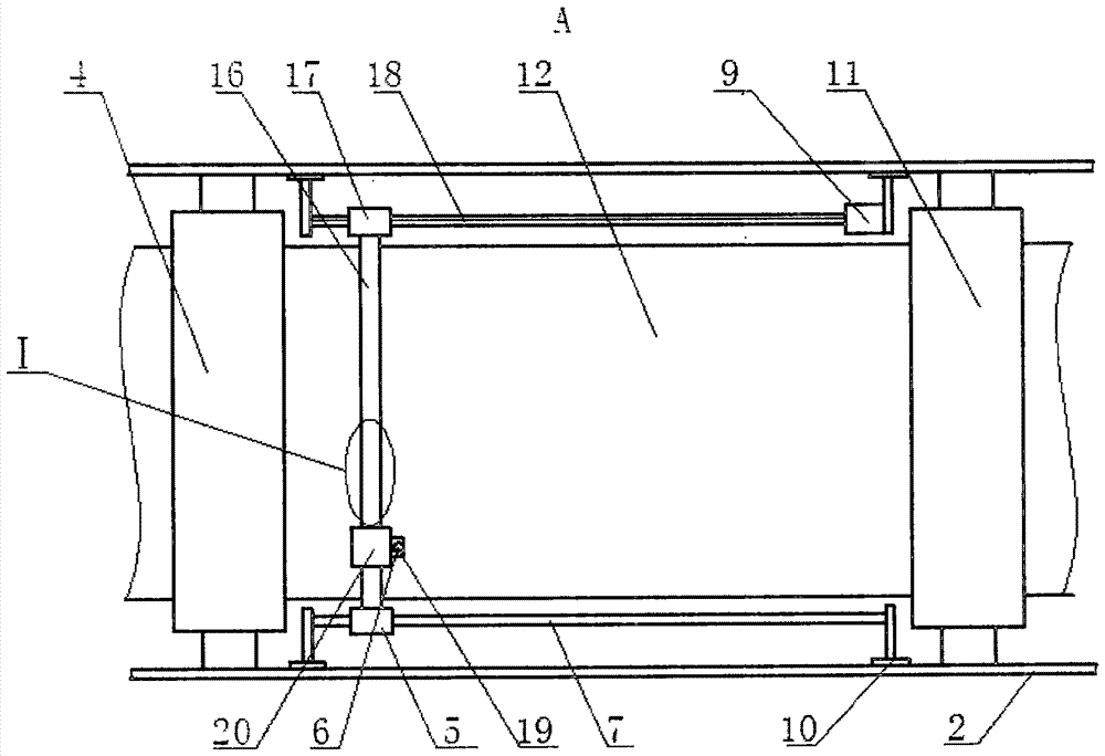 Garment production cutting device
