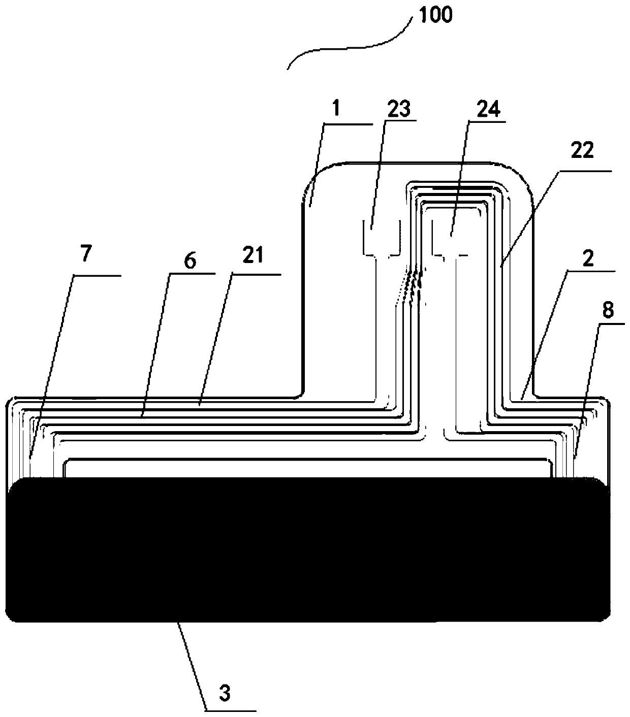 Miniaturized near-field communication antenna and mobile terminal