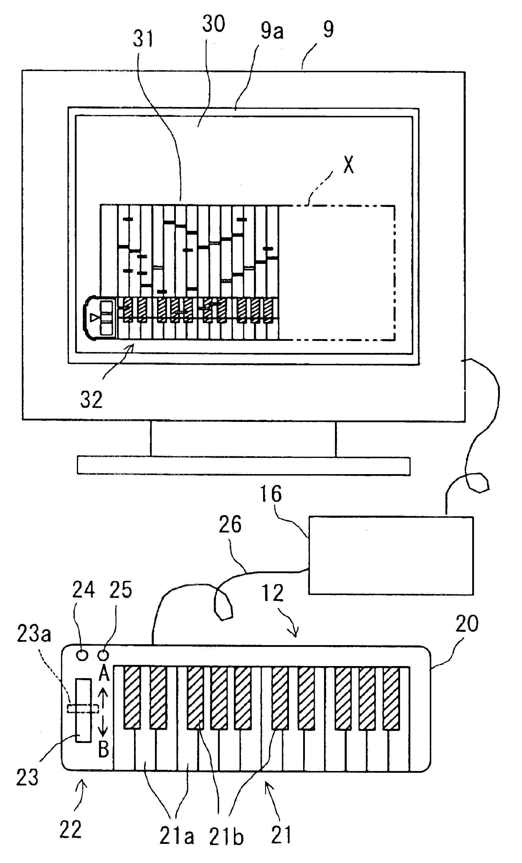 Operation instruction system and computer readable storage medium to be used for the same